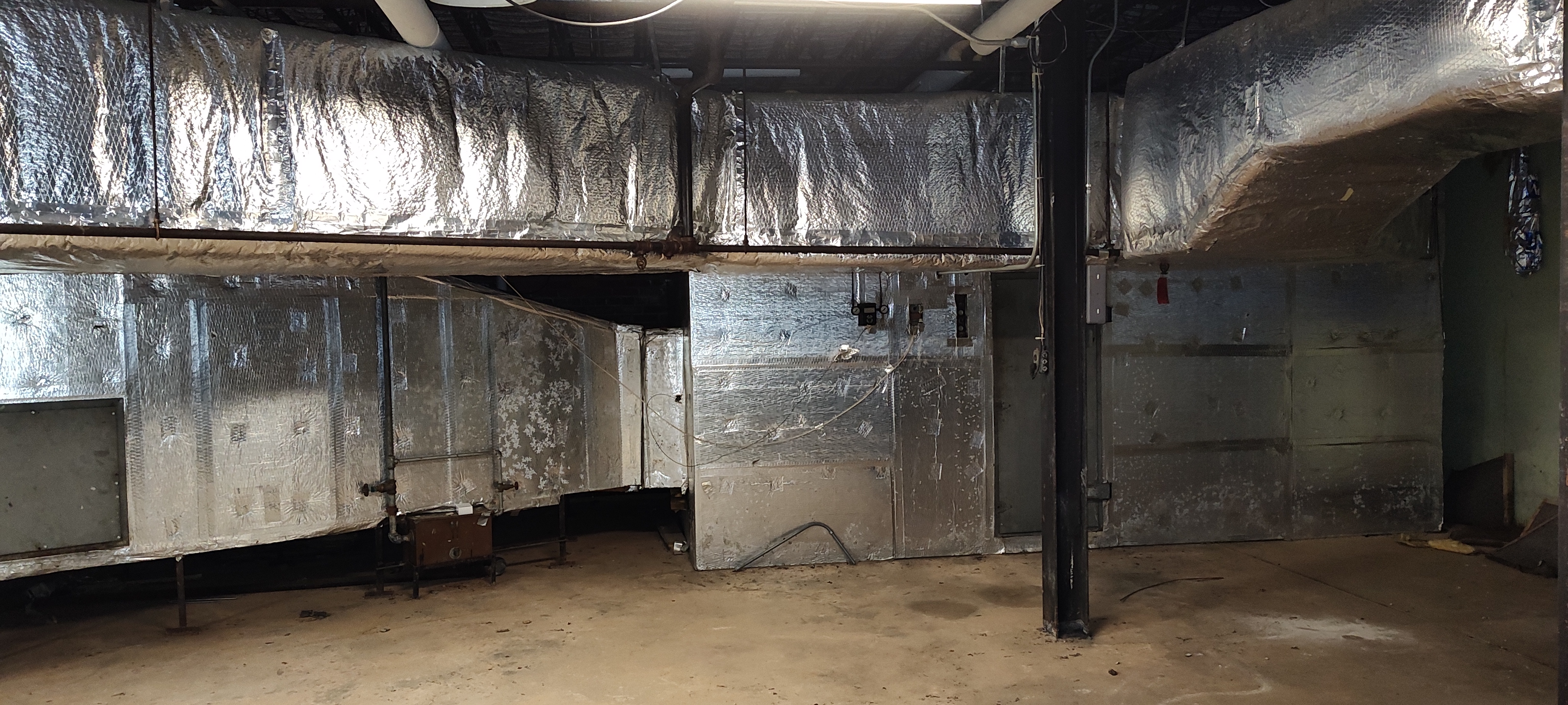 Industrial mechanical room